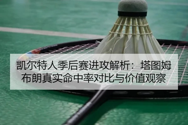 凯尔特人季后赛进攻解析：塔图姆布朗真实命中率对比与价值观察